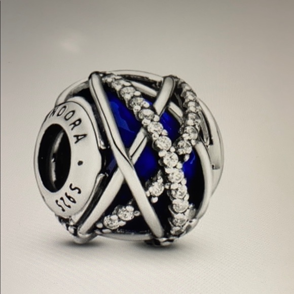 Pandora Jewelry - New Pandora Blue Galaxy Charm , 100% Authentic.